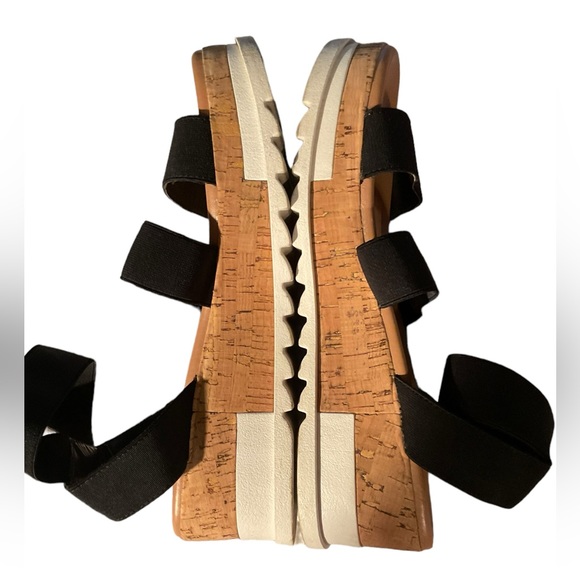 Soda Style Madyson- Slip On Ankle Strap Wedge - Picture 3 of 9